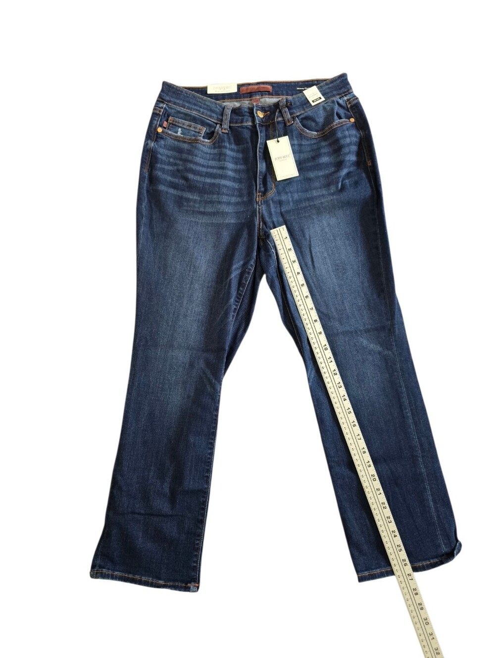 Judy Blue Skinny Fit Capri Denim Jeans Size 14W NWT - Picture 7 of 7
